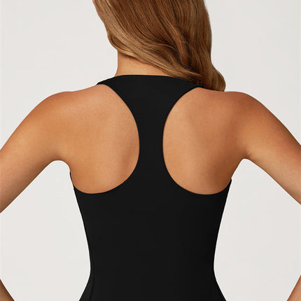The Glacier Crop Tank Flared Leggings 2-Piece Set