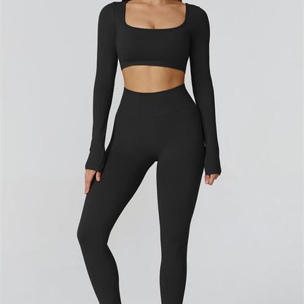The Reign Long Sleeve Crop Top