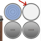 White ceramic / Grinding parameters