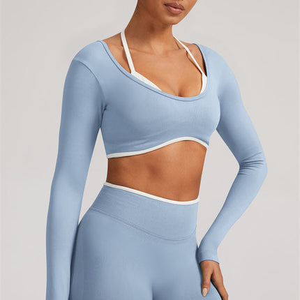 The Elevate Long Sleeve Crop top