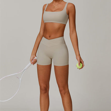 The Halo Sports Bra Shorts 2-Piece Set