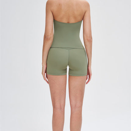 The Stride Crop Top Isabella Shorts 2-Piece Set