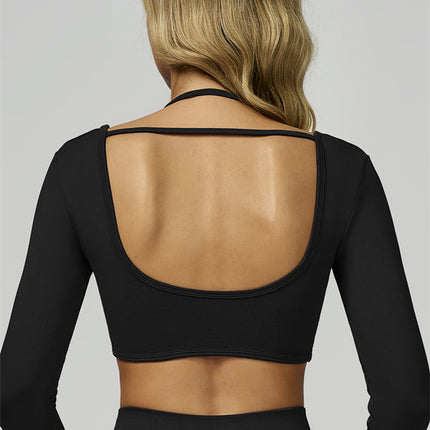 The Prime Long Sleeve Crop Top Leggings 2-Piece Set