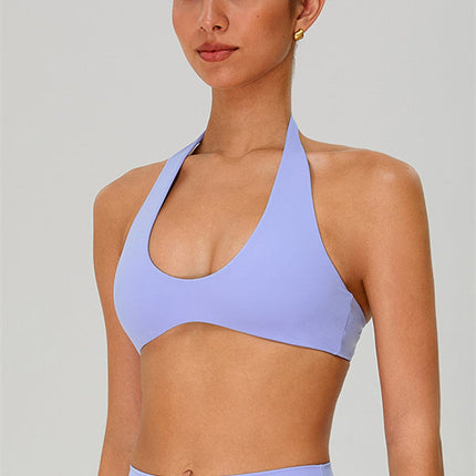 The Solid Sports Bra Leggings 2-Piece Set