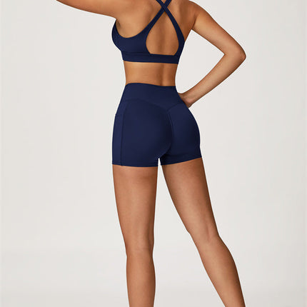 The Glacier Sports Bra Shorts 2-Piece Set