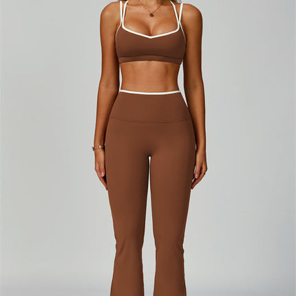 The Quest Sports Bra Flared Leggings 2-Piece Set