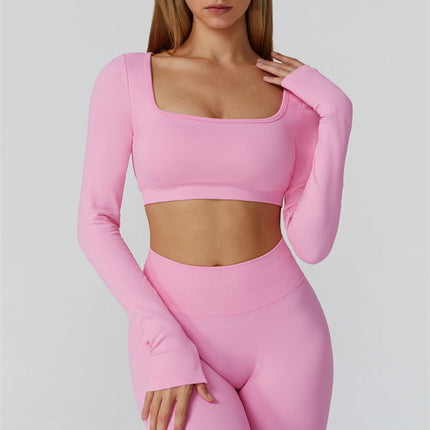 The Reign Long Sleeve Crop Top