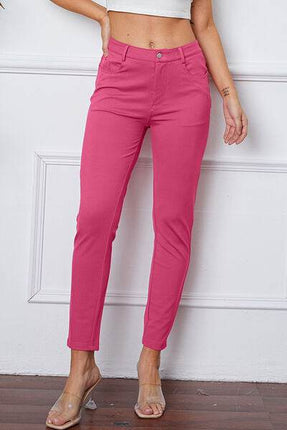 Basic Bae Stretch Stitch Women Pants