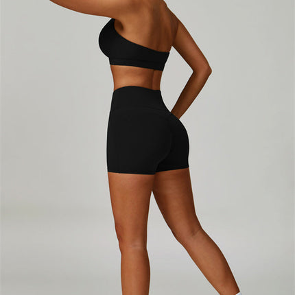 The Bold Halter Sports Bra Shorts 2-Piece Set