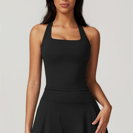 The Dynamic Crop Top Tennis Skirt 2-Piece Set