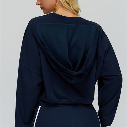 The Whisper V-Neck Hoodie