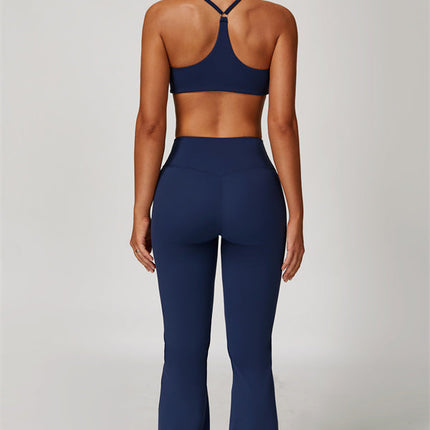 The Refresh Sports Bra Flared Leggings 2-Piece Set