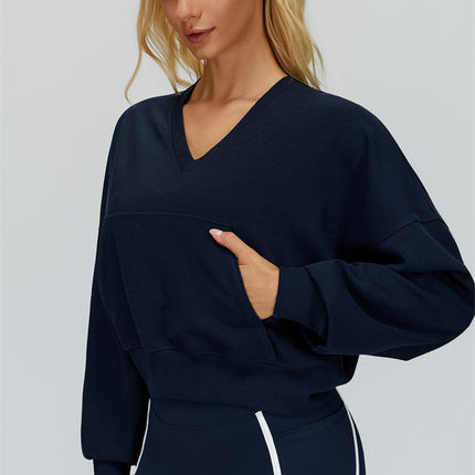 The Whisper V-Neck Hoodie