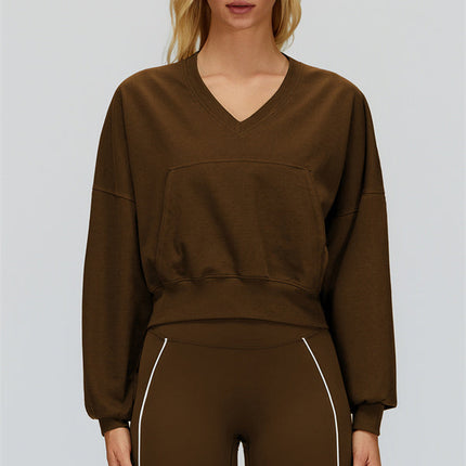 The Whisper V-Neck Hoodie