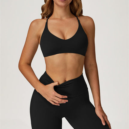 The Lily Sports Bra Flared Leggings 2-Piece Set