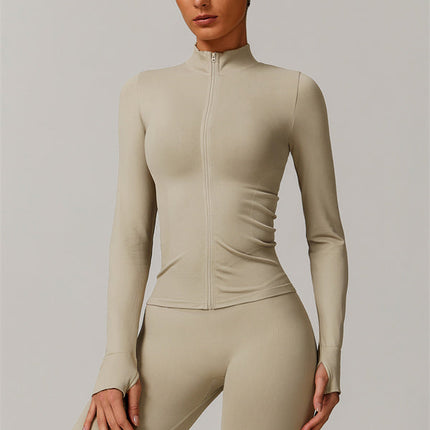 The Nova Luxe Jacket Sports Bra Leggings 3-Piece Set