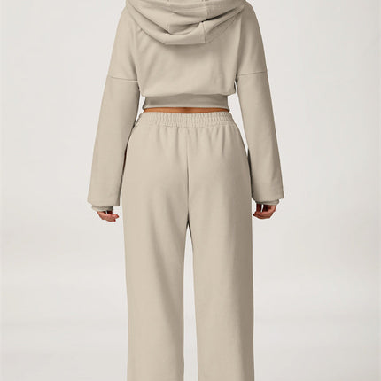The Axis Crop Hoodie