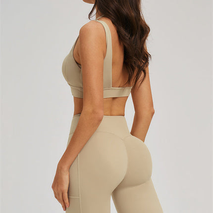 The Sizzle Sports Bra Flared Leggings 2-Piece Set