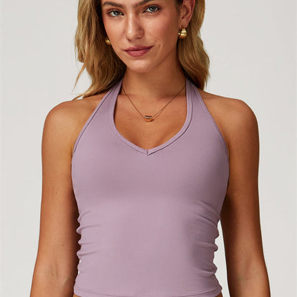 The Sprint Halter Tank Top Sweatpants 2-Piece Set