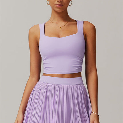 The Balance Crop Top Tennis Skirt 2-Piece Set