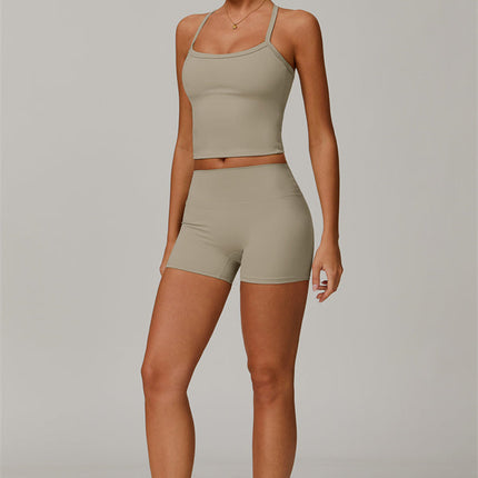 Athena Celeste Crop Vest