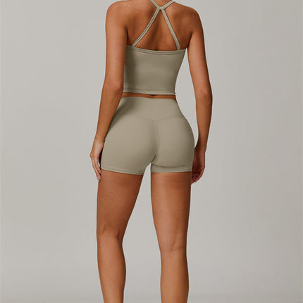 The Isabella Crop Top Shorts 2-Piece Set