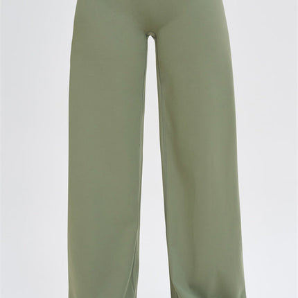 The Stride Crop Top Straight Leg Pants 2-Piece Set