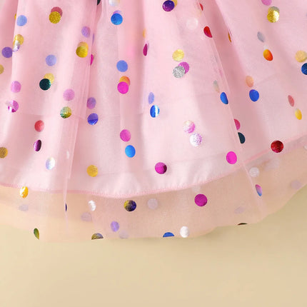 Children's Ruffled Graphic Bodysuit and Skirt Set