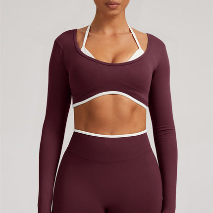 The Elevate Long Sleeve Crop top