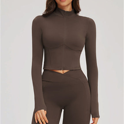 The Sizzle Zip Jacket Flared Leggings 2-Piece Set