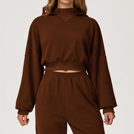 The Axis Crop Hoodie