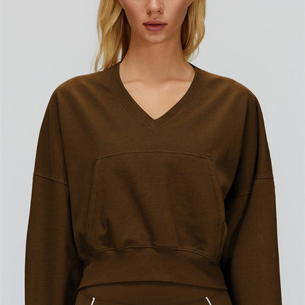 The Whisper V-Neck Hoodie