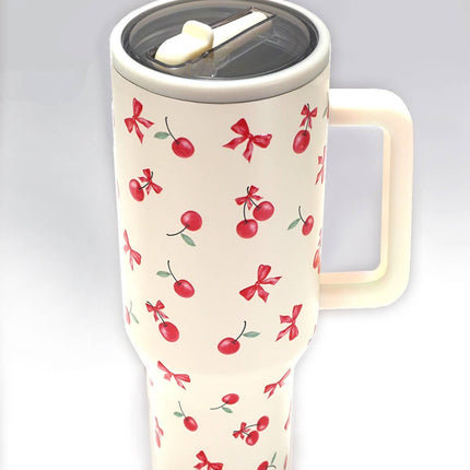 40oz SPILL FREE STAINLESS STEEL VACUUM TUMBLER