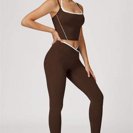 The Radiant Crop Top Leggings 2-Piece Set