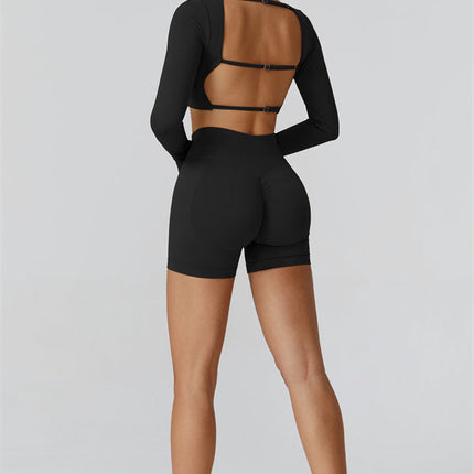 The Reign Long Sleeve Crop Top