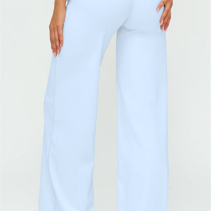 The Twirl Zip Jacket Halter Tank Top New Straight Leg Pants 3-Piece Set