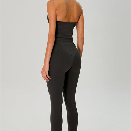 The Solid Halter Tank Top