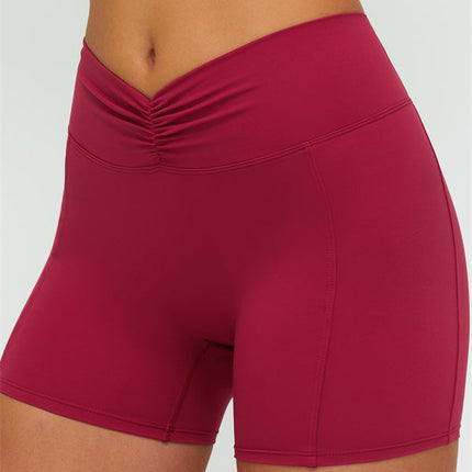 The Lushness V-Back Sports Bra Shorts 2-Piece Set