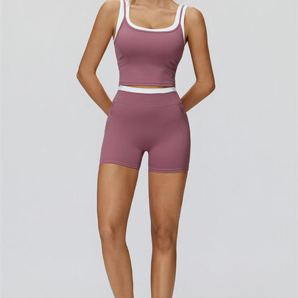 The Canyon Crop Tank Shorts 2-Piece Set
