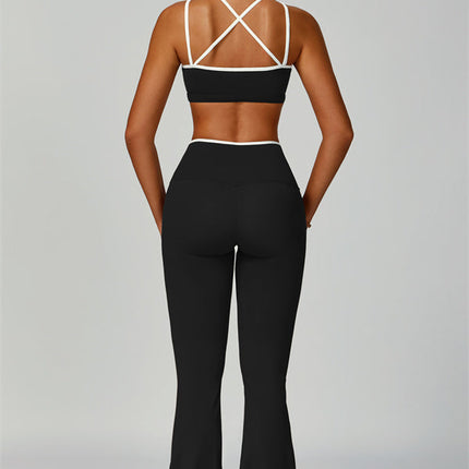 The Quest Sports Bra Flared Leggings 2-Piece Set