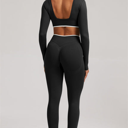 The Elevate New Long Sleeve Crop top