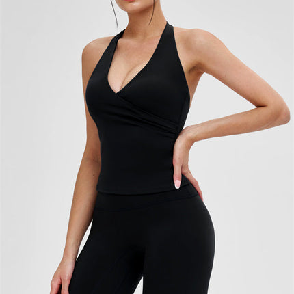 The Stride Crop Top Isabella Leggings 2-Piece Set