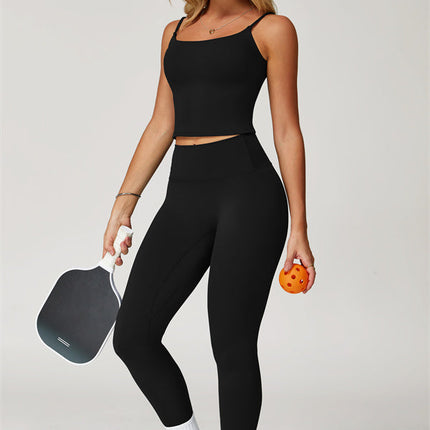 The Agile Crop Top Leggings 2-Piece Set