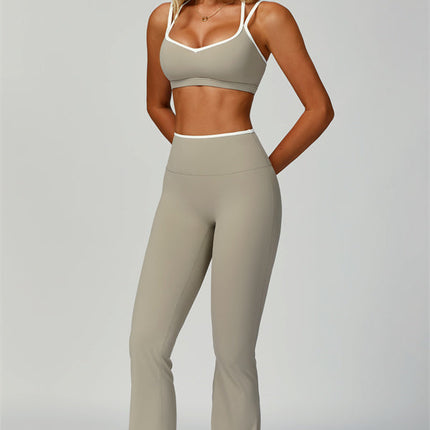 The Quest Sports Bra Flared Leggings 2-Piece Set