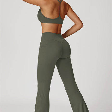 The Propel Sports Bra Flared Leggings 2-Piece Set