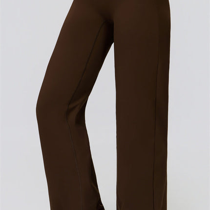 The FemmeFit Zip Jacket Straight Leg Pants 2-Piece Set
