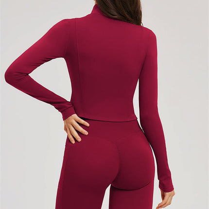 The Sizzle Zip Jacket Sports Bra Flared Leggings 3-Piece Set