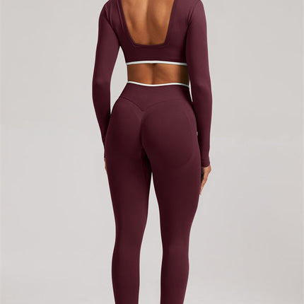 The Elevate Long Sleeve Crop top