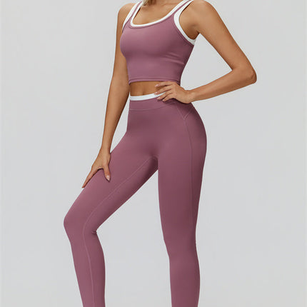 The Canyon Crop Tank Leggings 2-Piece Set