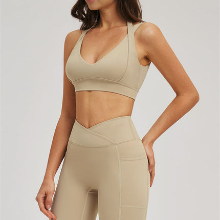 The Sizzle Sports Bra Flared Leggings 2-Piece Set